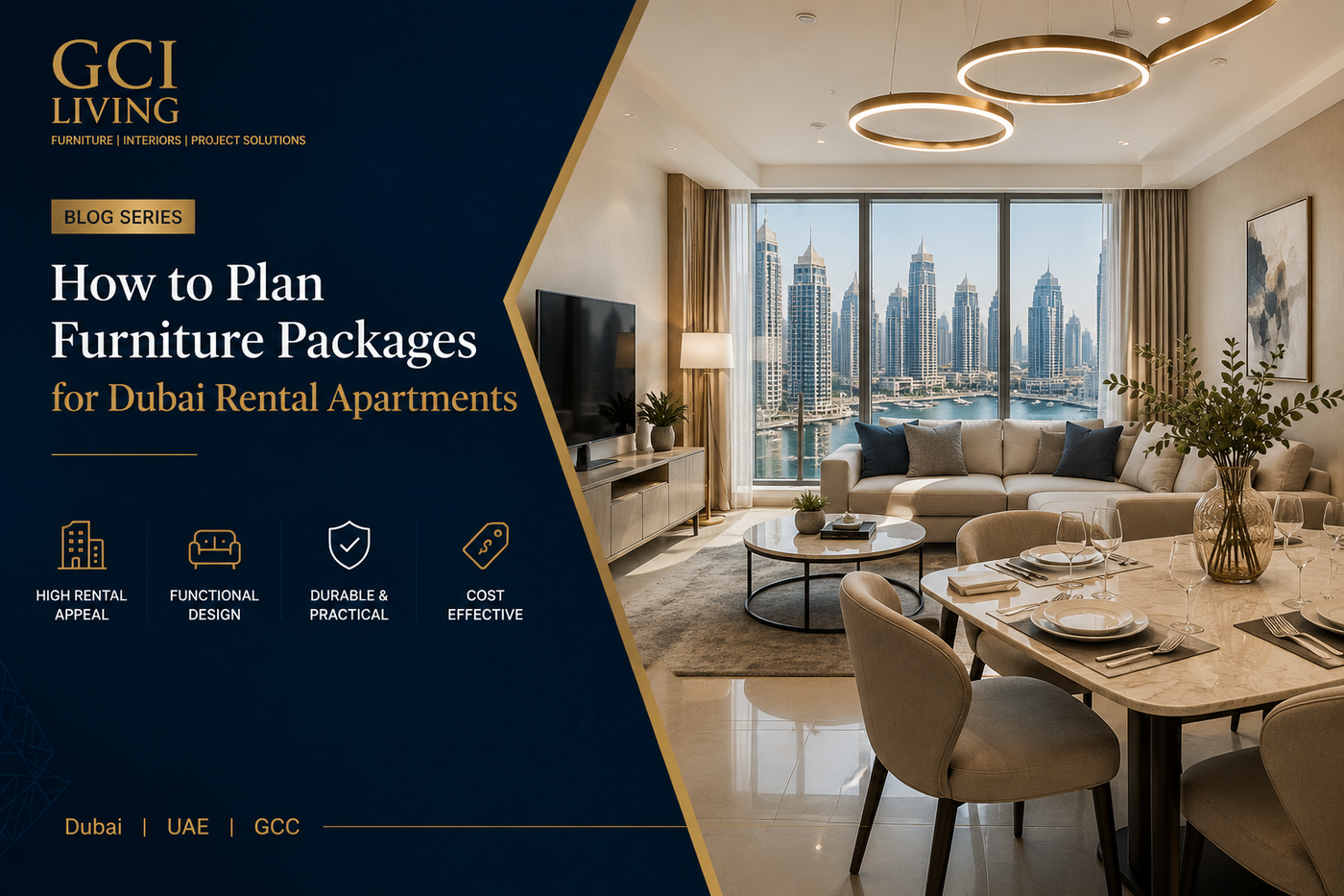 How to Plan Furniture Packages for Dubai Rental Apartments