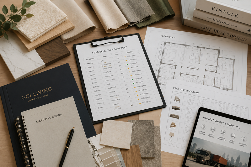 A Practical Guide to FF&E Sourcing Across the GCC