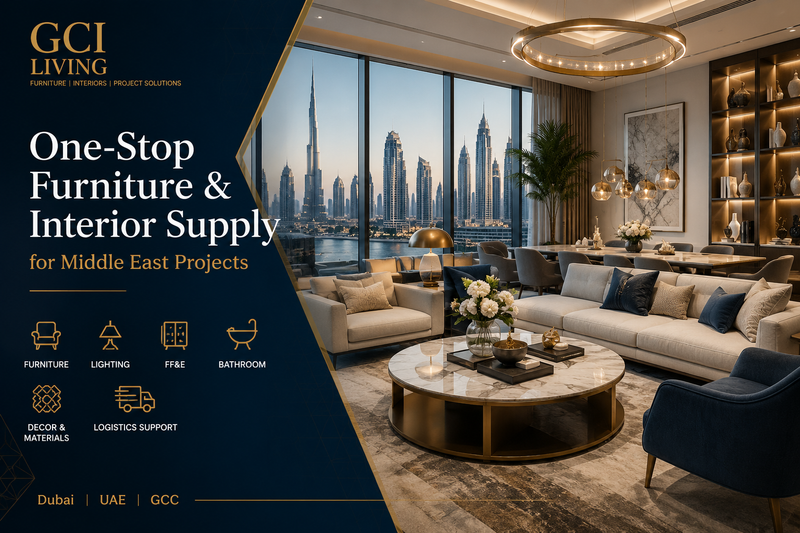 One-Stop Furniture & Interior Supply for Middle East Projects