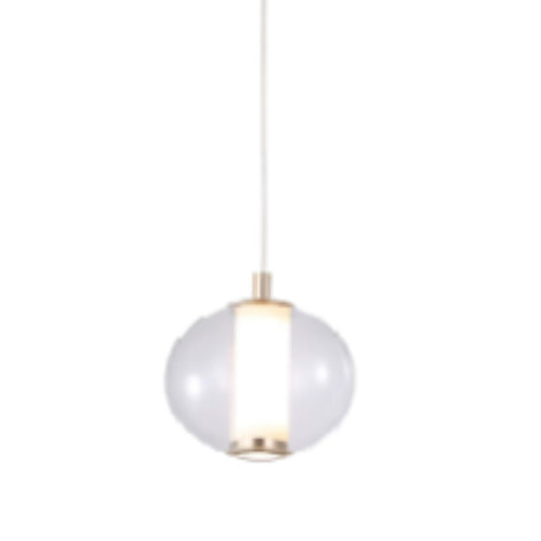 Modern Glass Globe Pendant Light