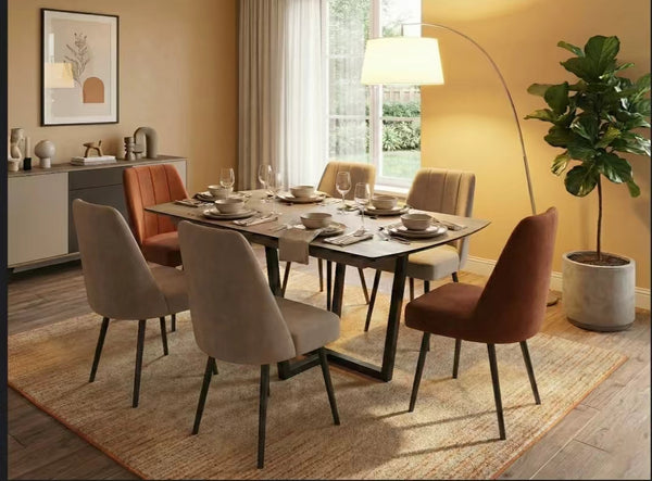NATURAL WOOD LOOK OVAL ENDS TABLE SET